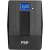 FSP PPF4802000 iFP800 LCD 800VA UPS, čierny, predný pohľad
