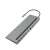 Hama USB-C 10-in-1 Dockingstation-Adapter, grau, 100W