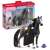 Schleich Horse Club Sofia's Beauties Quarter Horse Mare with Combable Mane, black horse figure with long mane and tail, purple brush, hair accessories, packaging