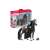 Schleich Horse Club Sofia's Beauties Quarter Horse Mare with Combable Mane, black horse figure with long mane and tail, purple brush, hair accessories, packaging