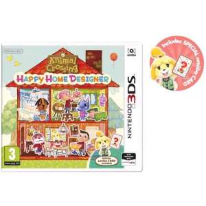 Animal Crossing: Happy Home Designer Nintendo 3DS game with special amiibo card - Console & PC Game