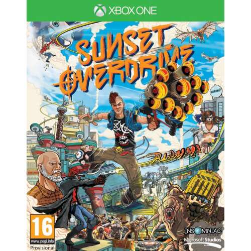 Sunset Overdrive Xbox One video game, action-adventure game, open world, Insomniac Games, Microsoft Studios