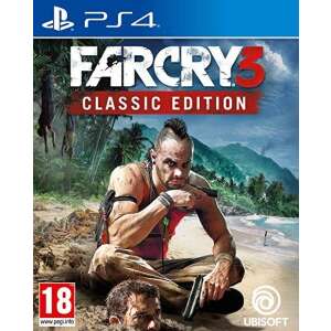 Far Cry 3 Classic Edition PlayStation 4-re, videójáték borító - Ubisoft