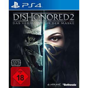 Dishonored 2 PS4 game, German box, English, French, and German language options - Console & PC Game