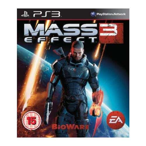Mass Effect 3 PS3 game cover