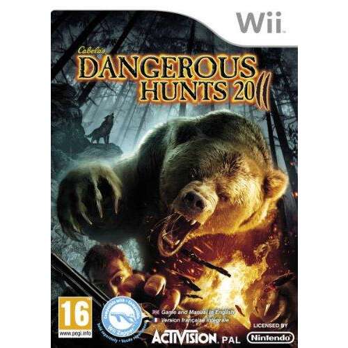 Cabela's Dangerous Hunts 2011 Wii videojáték 