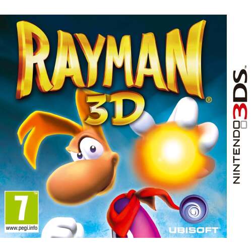 Rayman 3D Nintendo 3DS game cover