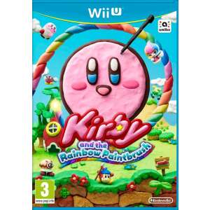 Kirby and the Rainbow Paintbrush for Wii U, video game cover - Nintendo Console & PC Game