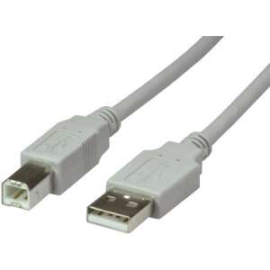 Cablu USB 2.0 Gembird A-B, 1,8m, gri - Cabluri de date