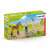 Schleich Farm World Vet Visit at the Mare and Foal playset box, includes a veterinarian, a mare, a foal, and a piglet