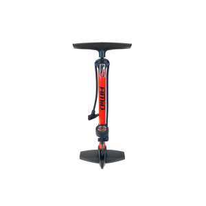 Fimo piros lábpumpa nyomásmérővel kerékpárokhoz és autókhoz - Kompresszor