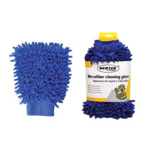 Vertex mikroszálas tisztító kesztyű, kék, autómosás, autóápolás - Autóápolási eszköz