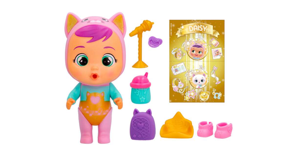Cry Babies Magic Tears Music Edition - Surprise Baby | Pepita.com