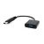 Gembird DisplayPort to VGA M/F adapter 0,2m Black A-DPM-VGAF-02 173744588