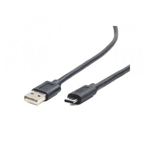 Gembird USB-A/USB-C, 1m USB-Kabel USB 2.0 USB A USB C Schwarz 140121428