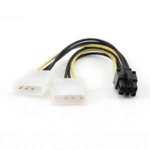 Cablu adaptor alimentare Gembird CC-PSU-6 PCI-Express 6 pini la Molex x 2 buc. - Gembird