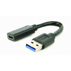 Cablu adaptor Gembird USB 3.1 A la Type-C femelă, 10cm, negru - Gembird