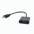 Computerkomponenten Gembird A-HDMI-VGA-03 Adapter HD 84437886
