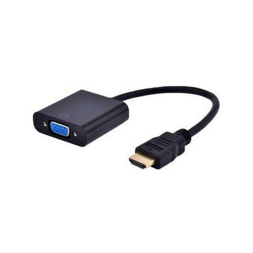Gembird HDMI auf VGA Adapterkabel mit Audioausgang, schwarz