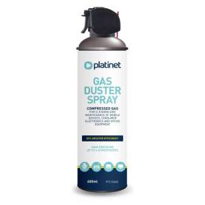 Platinet PFS5160G Sprej so stlačeným vzduchom, 600 ml, na čistenie elektroniky - Stlačený vzduch