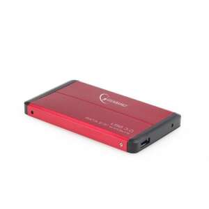 Gembird EE2-U3S-2-R rotes 2,5 Zoll SATA zu USB 3.0 Festplattengehäuse - Gembird