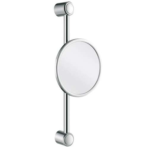 Concierge interface, 19cm, állítható magasságú, krómozott váz, 3x nagyítás, fürdőszobai tükör 