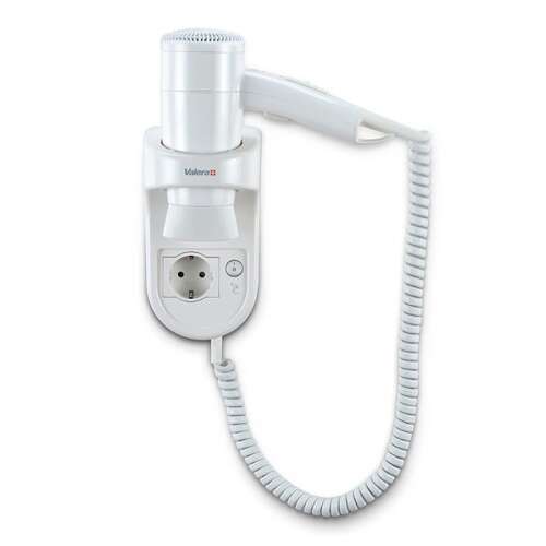 Valera 1600 Smart fehér fali hajszárító biztonsági kapcsolóval