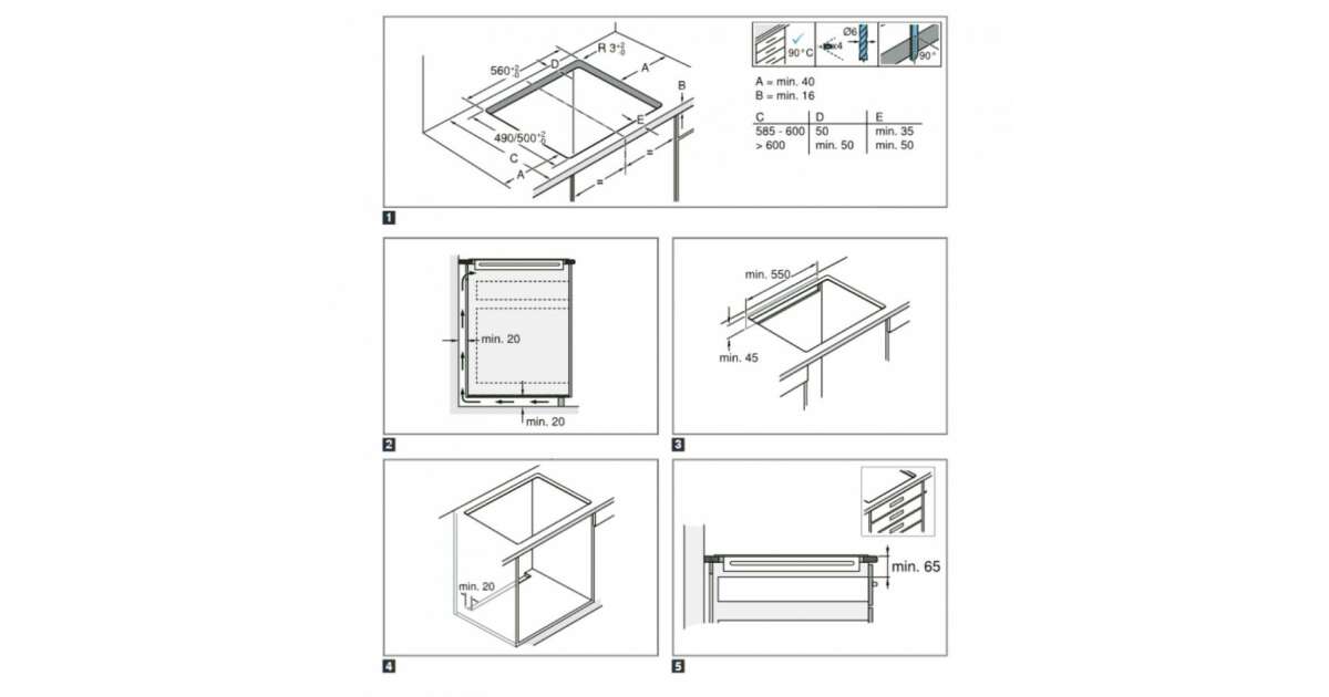 Bosch PUE63RBB5E Indukciós üvegkerámia főzőlap, Serie4, 60cm ...