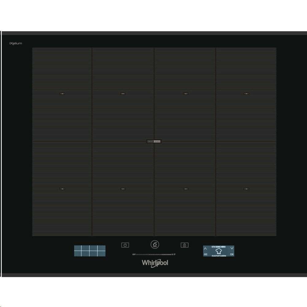 Whirlpool SMP 658 C/BT/IXL Beépíthető indukciós főzőlap, 65 cm, 4...