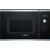 Front view of Bosch BEL554MS0 built-in microwave oven