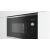 Angled view of Bosch BEL554MS0 built-in microwave oven