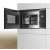 Bosch BEL554MS0 built-in microwave, open door, black