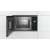 Bosch BEL554MS0 built-in microwave, interior view, black