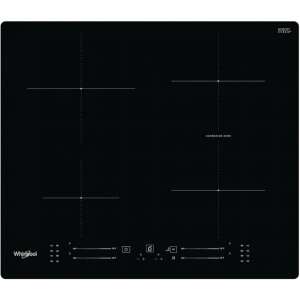 Whirlpool WB S2560 NE płyta indukcyjna, czarna, 4 pola grzewcze, sterowanie suwakiem premium, funkcje 6. Zmysłu, Power Management - Płyta grzewcza