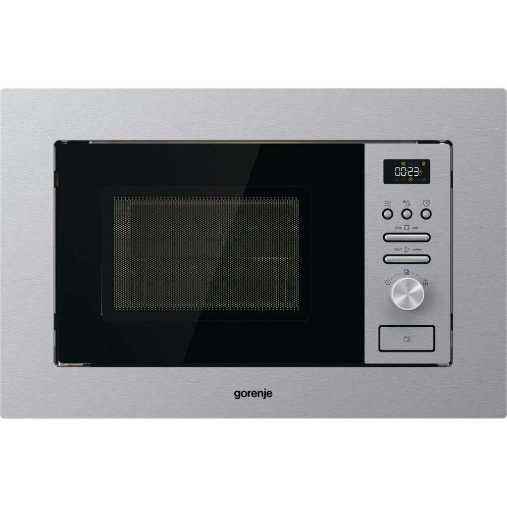 Gorenje BM201AG1X Beépíthető mikrohullámú sütő, 20L, 1000W, 5 fok...