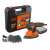 Black+Decker Mouse Delta Sander, 120W, with carrying case, sanding pads, and finger sanding attachment