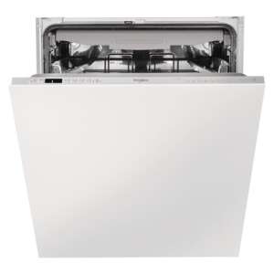Whirlpool WIC 3C34 PFE S built-in dishwasher, white, open door - Whirlpool Dishwasher