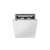Whirlpool WIC 3C34 PFE S built-in dishwasher, white, open door