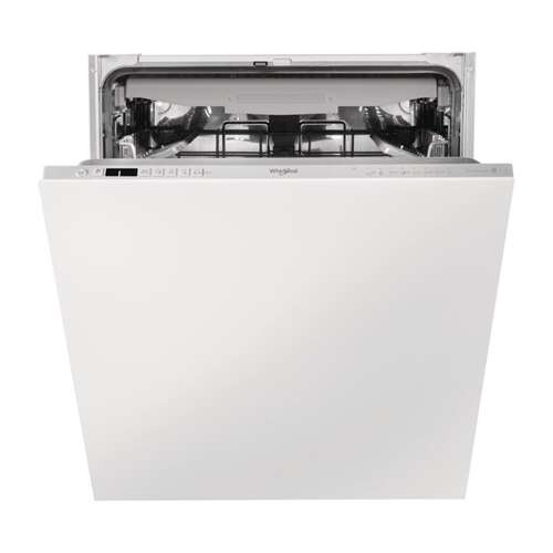 Vstavaná umývačka riadu Whirlpool WIC 3C34 PFE S, biela, otvorené dvere