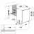 Wymiary zmywarki Whirlpool WIC 3C34 PFE S
