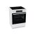 Gorenje GECS6C70WPA electric stove on white background