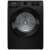 Gorenje WNEI84AS/B 8 kg-os A energiaosztályú előltöltős mosógép fekete színben