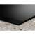 Electrolux EIS62441 induction hob, black, detail of the edge