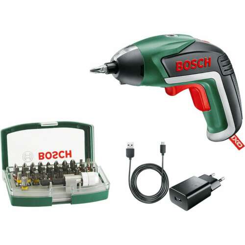 Bosch IXO V cordless screwdriver 32-piece bit set (06039A800S)