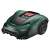 Bosch Indego XS 300 robot lawn mower, angled view