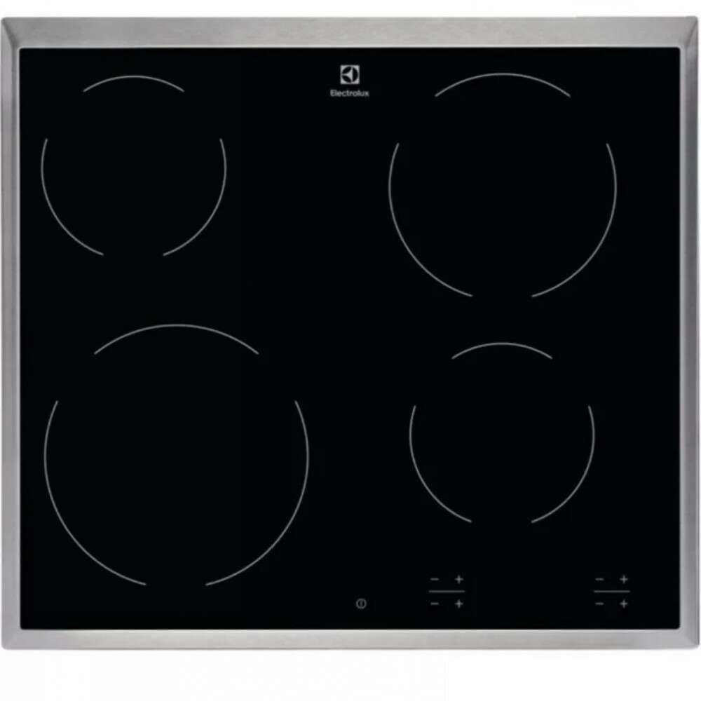 Electrolux EHF6240XXK Beépíthető kerámia főzőlap, 60 cm, 4 főzőzó...