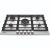 Whirlpool GMWL 728/IXL Beépíthető gáz főzőlap, 73 cm, 5 főzőzóna, iXelium, EasyReplace, Booster 62943503