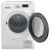 Whirlpool FFT M11 72B EE hőszivattyús szárítógép nyitott ajtóval, a dobot mutatva