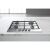 Whirlpool TGML 651 IX Ugradbena plinska ploča za kuhanje, 58 cm, 4 zone za kuhanje, Inox 82931444