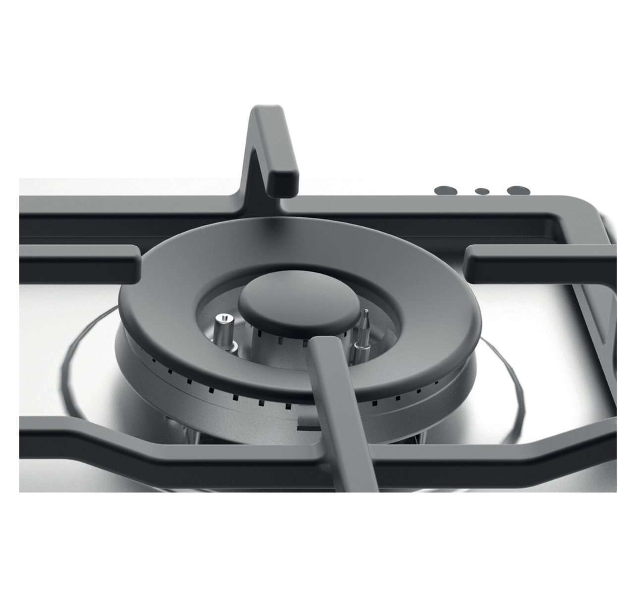 Whirlpool tkrl 661 ix eu beépített főzőlap, gáz, 60 cm, 4 főzőzón...